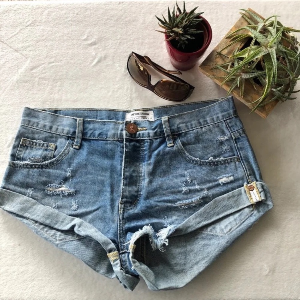 one teaspoon shorts, Le Wolves, sz 27 - Picture 1 of 6